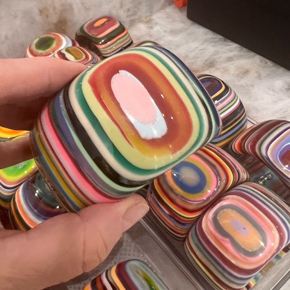 Sobral PopArt bangle. Authentic original stamped.